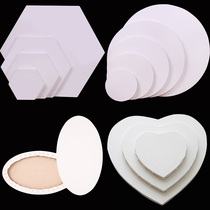 Oil painting frame Round Oval heart shaped hexagonal triangle shaped acrylic oil painting inner frame