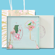 Lotus Group Fan Tassel Classical Chinese Style Brass Bookmarks Creative hipster Students with Ancient Style Creative Gifts