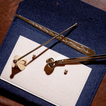 Scented candle Candle extinguisher tool set Candle extinguisher cover Candle heart Scissors hook Charging igniter Candle extinguisher three-piece set