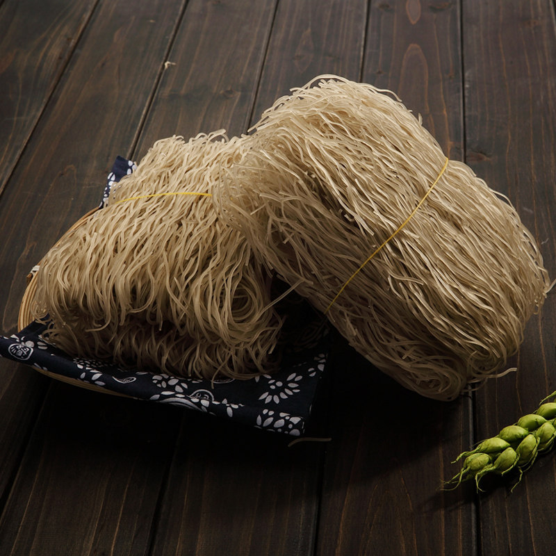 桐庐特产龙须红薯粉干番薯粉条地瓜粉丝农家手工自制火