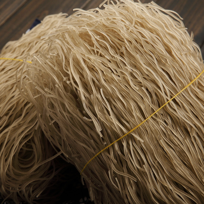 桐庐特产龙须红薯粉干番薯粉条地瓜粉丝农家手工自制火锅配料米线