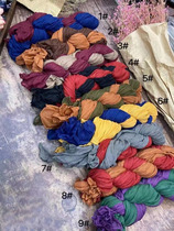 Early Autumn New retro double color Big version cotton linen scarf 2021 New