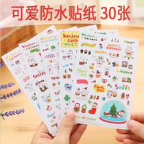 Hand account cute mobile phone stickers Korean DIY album decoration cartoon hand account vector transparent waterproof small stickers