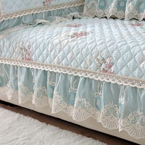 Eurostyle Sofa Cushion All Season Universal Non-slip Upscale Lace Cushion Backrest Towels Your Courteo Full Bag Universal Sofa Cover