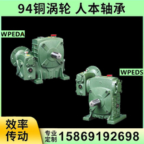 Worm gear reducer wpeda wpeds 40-70 50-80 60-100 70-120 80-135