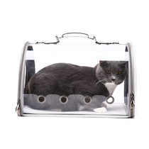 Cat Bag Transparent Bag With Carry-on Cat Out Portable Bag Cat Cage Inclined Cross Loaded Kitty Bag Carry-on Space Bag