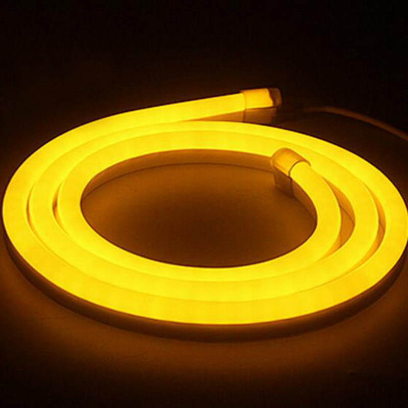 柔光led灯带ac 220v灯带柔性灯具防水户外灯条装饰广场花园大厦