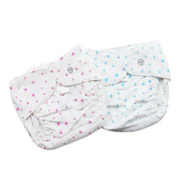 Newborn baby cotton breathable summer cotton diaper pants diaper bag diaper baby washable fixed safety pin