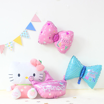 Pink Crown Princess Aluminum Film Party Children Birthday Balloon Birthday Groveling Event Decorated Birthday Balloon