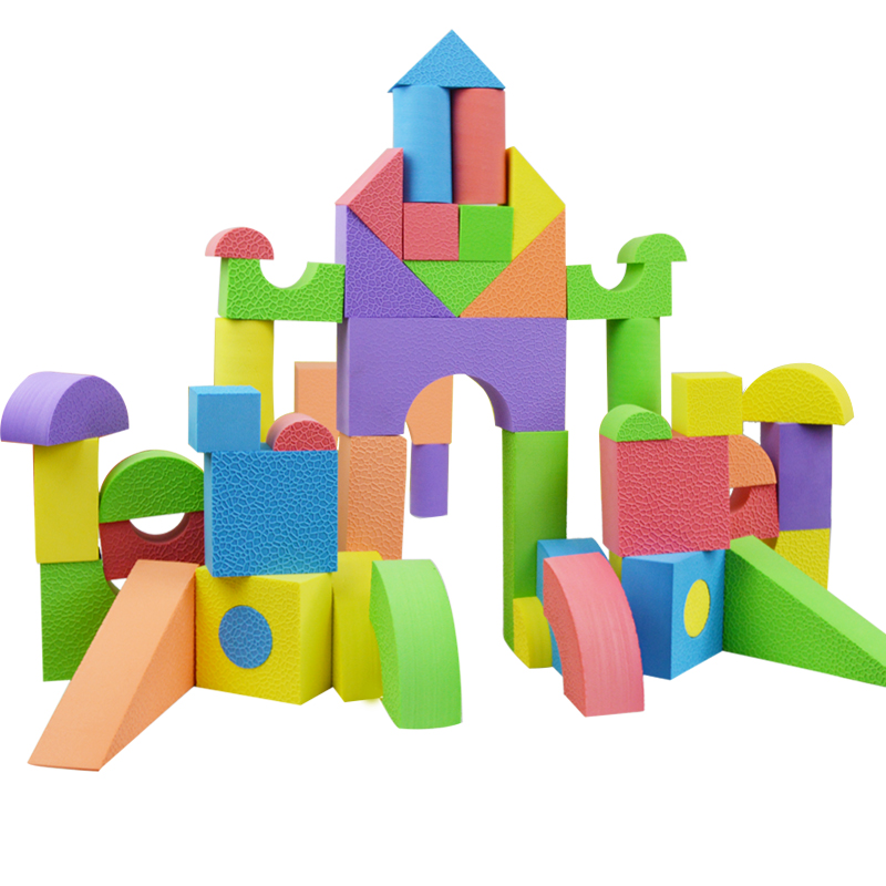 智邦海绵软体eva积木幼儿园游乐场淘气玩具堡婴幼儿拼搭积木包邮