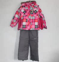 Canadian Girls Ski Suit Suit Winter Suit Suit Thick Type -30 Can Be Matched With Parent-Child Suit