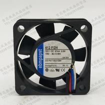 Original German ebm-papst 412F 2H DC12V 0 80W 4010 4CM cooling fan