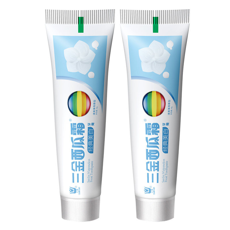 小苏打3支三金西瓜霜牙膏180g