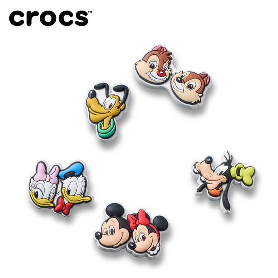 Crocs Crocs 액세서리 Zhibixing Cave Shoes IP 공인 미키 및 친구 5 피스 세트 Crocs Crocs 액세서리 Zhibixing Cave Shoes IP 공인 미키 및 친구 5 피스 세트