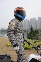 New autumn and winter racing suit riding in male cross-country locomotive anti-fall outdoor travel knight equipped with waterproof suit