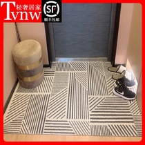 TVNW simple light luxury Nordic entrance floor mat household non-slip mat carpet can be customized