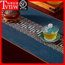TVNW new Chinese table flag table mat tea table tea table linen cloth tea flag tablecloth