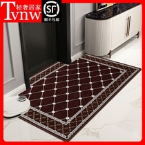 TVNW carpet door mat entrance home non-slip door mat mat absorbent foot mat bedroom living room door can be cut