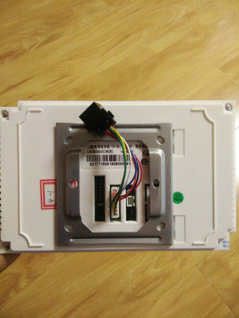 立林leelen可视门铃对讲电话jb-2003vw v-26型 l8挂架 背板n-60