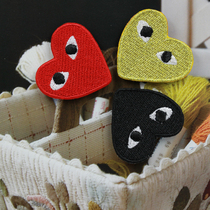 2016 new Japan imported machine encryption embroidery PLAY love cloth stickers DIY clothes patch stickers