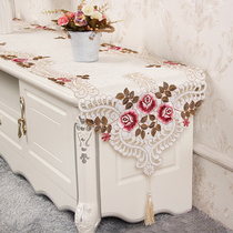 TV Cabinet Table Cloth Rectangular Tea Table Flag Modern Simple Nordic Bed Flag Dressing Table Shoe Cabinet Table Cloth Cover
