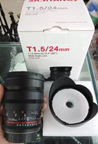 Sanyang samyang 24mm T1 5 ED AS UMC movie lens mainland licensed