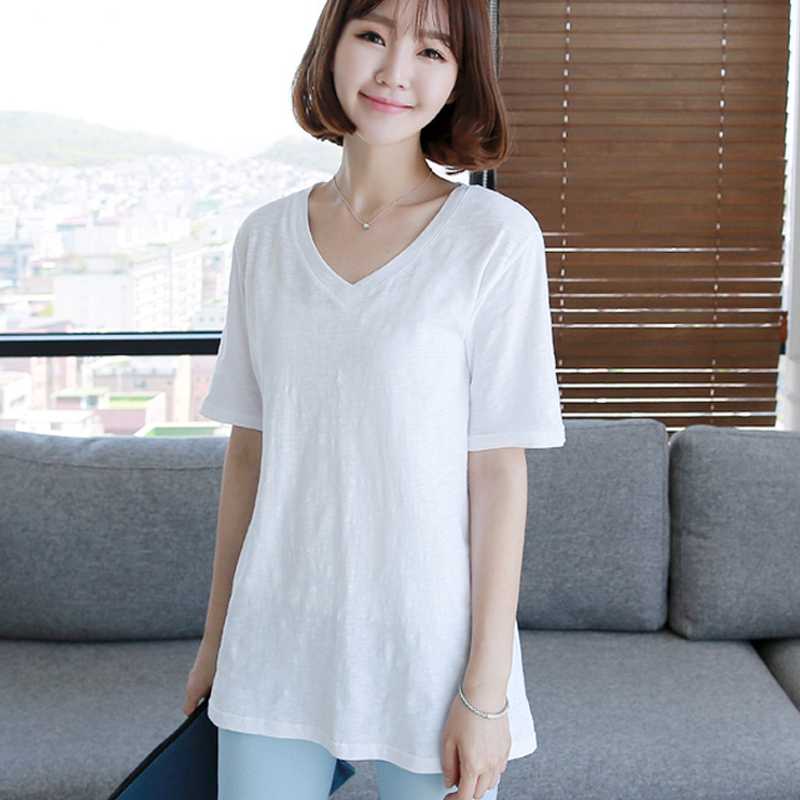 樱熙夏季碎花雪纺衫2017新款荷叶袖中长款胖