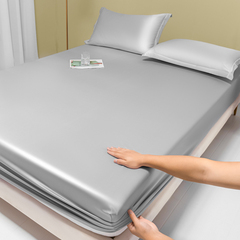 200支天丝床笠单件夏季裸睡冰丝床罩三件套床垫保护罩床单套全包价格比较
