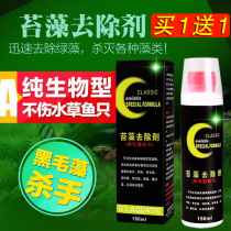 Fish tank algaecide removal of moss green algae to Moss black hair algae fish pond water purification agent does not hurt fish grass tank removal algae clarification