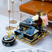 Light Extravagant Home Tea Table Trays Pendulum Pieces American Home Décor Upscale Paper Towels Box Containing Soft Dress Matching Suit