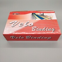 Golden inch ten hole binding ding tiao zhuang ding jia tiao cover zhuang ding tiao 10 teeth tender binding ding tiao hot melt nail