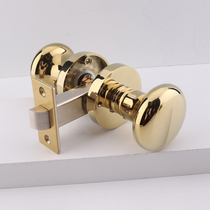 Taiwan Yibli Golden Spherical Lock American Bathroom Lock Indoor Room Door Lock Brief Eu Style Bedroom Spherical Door Lock