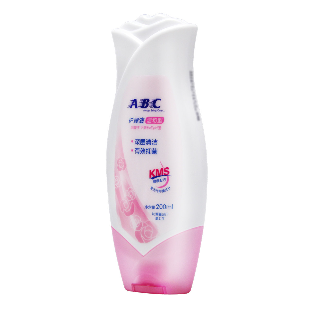 abc卫生护理液 女性卫生私处护理洗液kms健康配方200ml