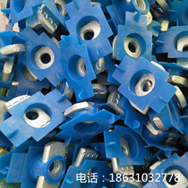 Plastic wing nut block rectangular Press block plastic wing nut plastic wing nut plastic card sleeve C steel photovoltaic M8M10M