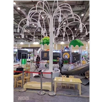 Douyin Net red smoke bubble Bubble bubble tree bubble tree foam tree landscape art installation exhibition