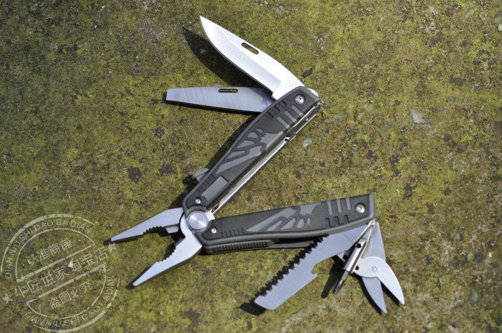 高品质多功能刀钳 新款精品伸缩钳头万能工具钳 户外家居常备edc_7折