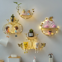 Net Red Hanging Wall Decoration Creative House Room Scene Arrangement Decoration Pendulum Goddess Light Extravagant Upscale Putting Shelf