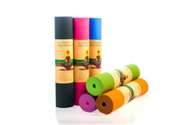 Thick tpe Yoga Mat Fitness mat two-color 8mm yoga mat for children crawling Mat yoga studio