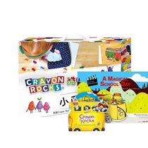American Crayon Rocks cool wax stone Children Baby soy Crayon 16 color plant environmental box gift box
