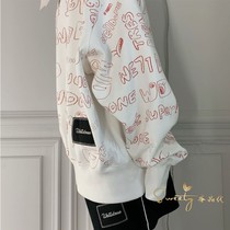 we11done 21 autumn winter new pint graffiti logo design embroidered placenta solid pat