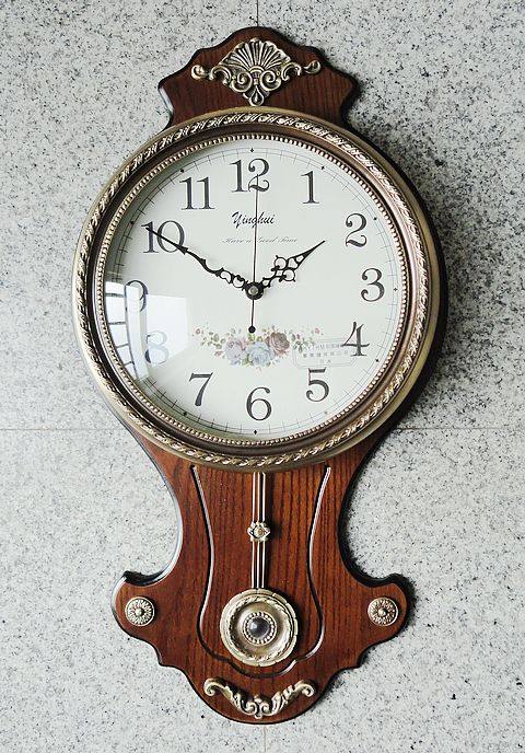 盈慧纯铜挂钟仿古静音挂钟大号古典欧式钟镇宅转运大号铜挂钟挂钟