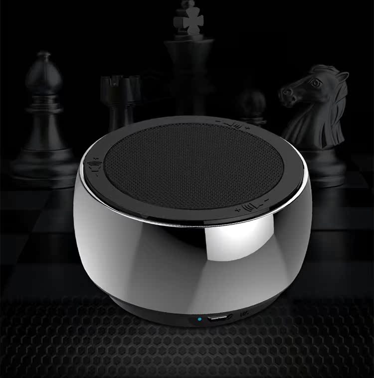 德国蓝牙音箱迷你小钢炮超重低音手机家用便携式通用低音炮音响_7折