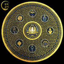 Six-character Daming Mantra Mantarme Thangka hand-painted gold coloring painting diy painting (Coloring World)