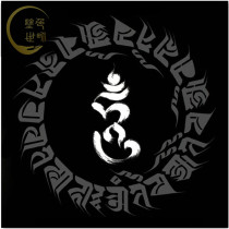 Hand-painted painted color decorative painting (Coloring World)