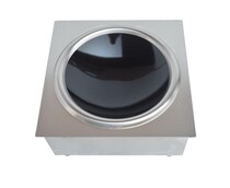 New embedded electromagnetic small frying oven high-power commercial induction cooktop 3500w Commercial induction cooktop 3500w concave surface