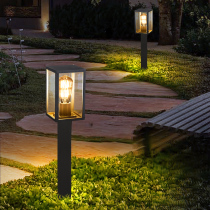 Brief Hay Terrace Light Led Garden Villa Courtyard Lamp Waterproof Glass Street Lamp Home Lighting Lamp Outdoor View Light