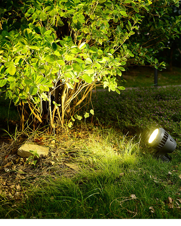 草坪射灯led插地灯射树照树灯防水景观草地灯别墅庭院射灯