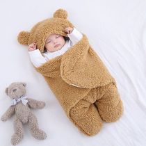 Baby hug by spring autumn and winter thickened maternity ward newborn clothes Clothing Items Anti-Jumping Out Bags Get Covered With Sleeping Bag