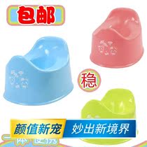 Simple baby toilet male and female baby seating toilet children small horse barrel bedpan simple and easy to clean not to bring
