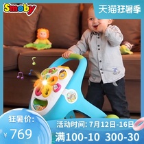 Imported smoby baby stroller multi-function anti-rollover 6-18 months baby walking hand push walker